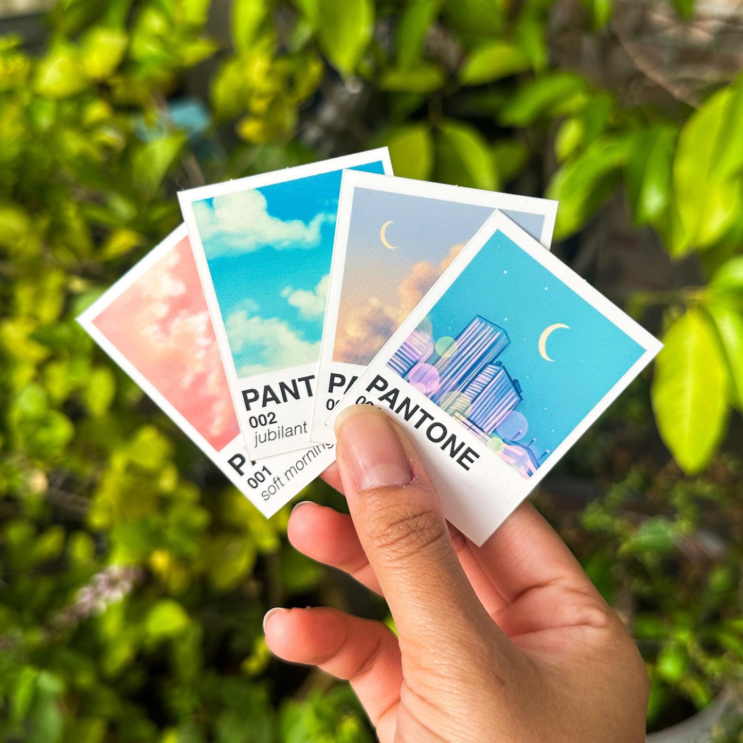 pantone sticker pack