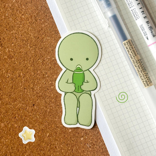 green guy owala sticker