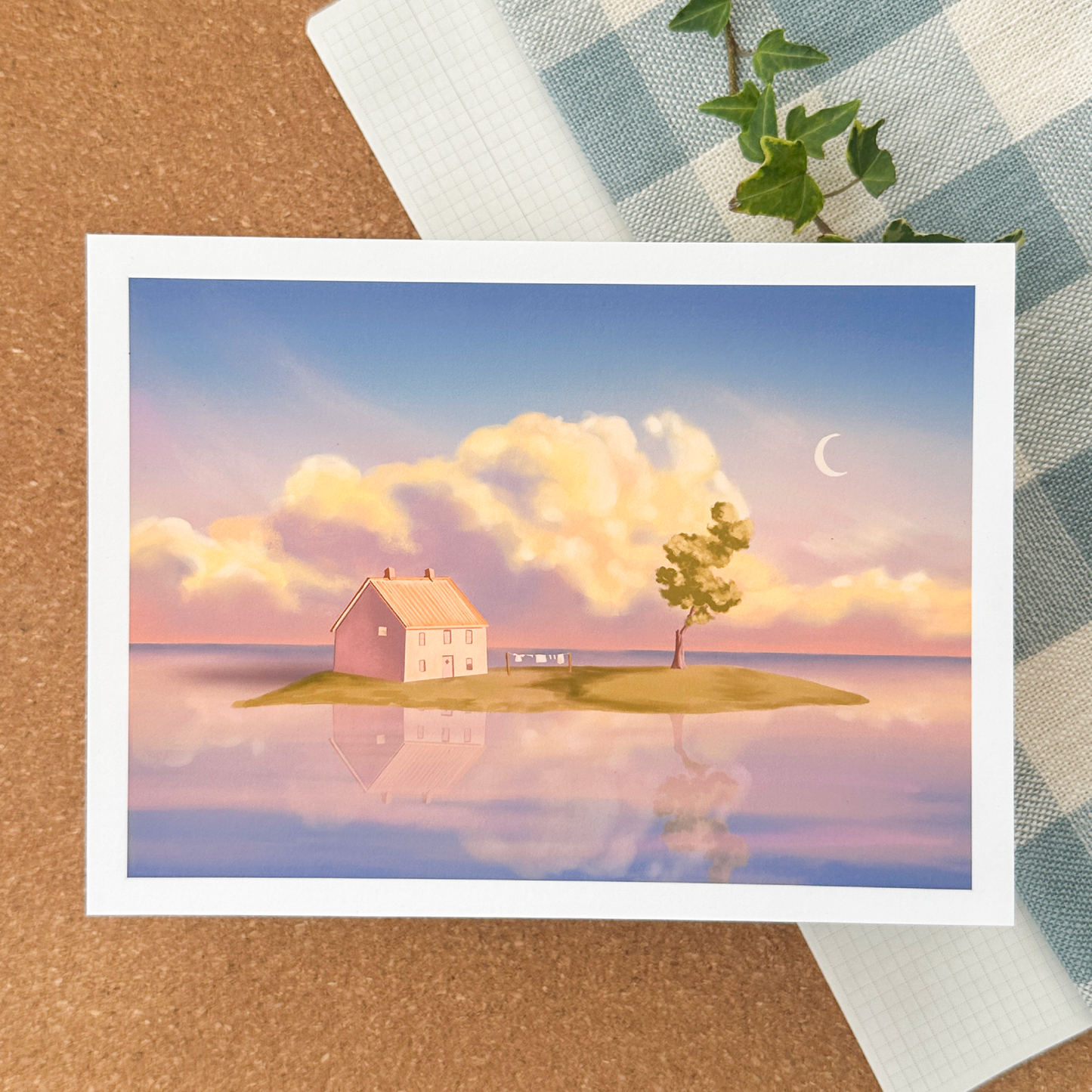 spirited island house print